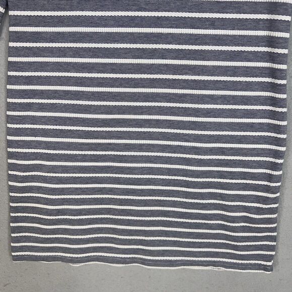 Sail to Sable Dress Womens Small Navy White Striped Coastal Nautical Preppy STS - Picture 3 of 13